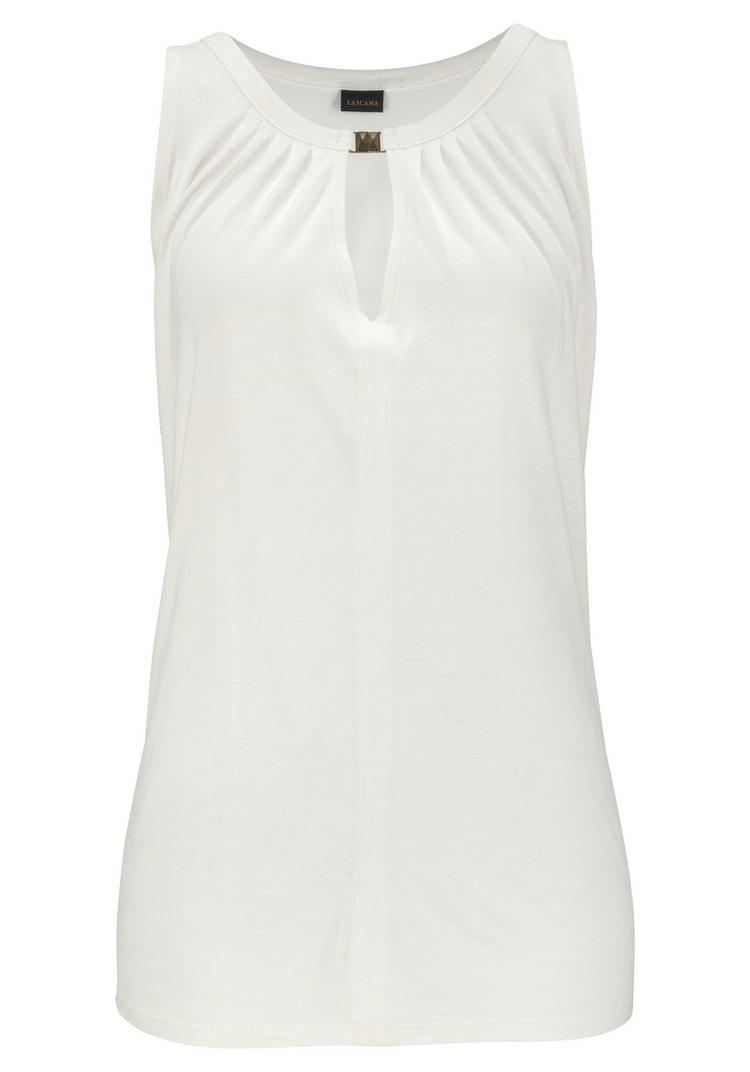 Lascana Lascana Tanktop Tanktop Damen - creme - 0 | SportScheck