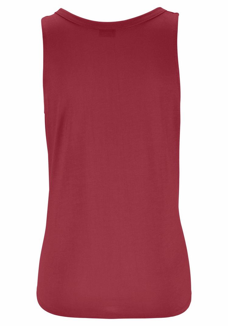 Lascana Lascana Tanktop Tanktop Damen - karminrot - 0 | SportScheck