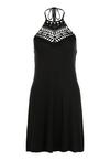 Lascana Neckholderkleid Neckholderkleid Damen - schwarz