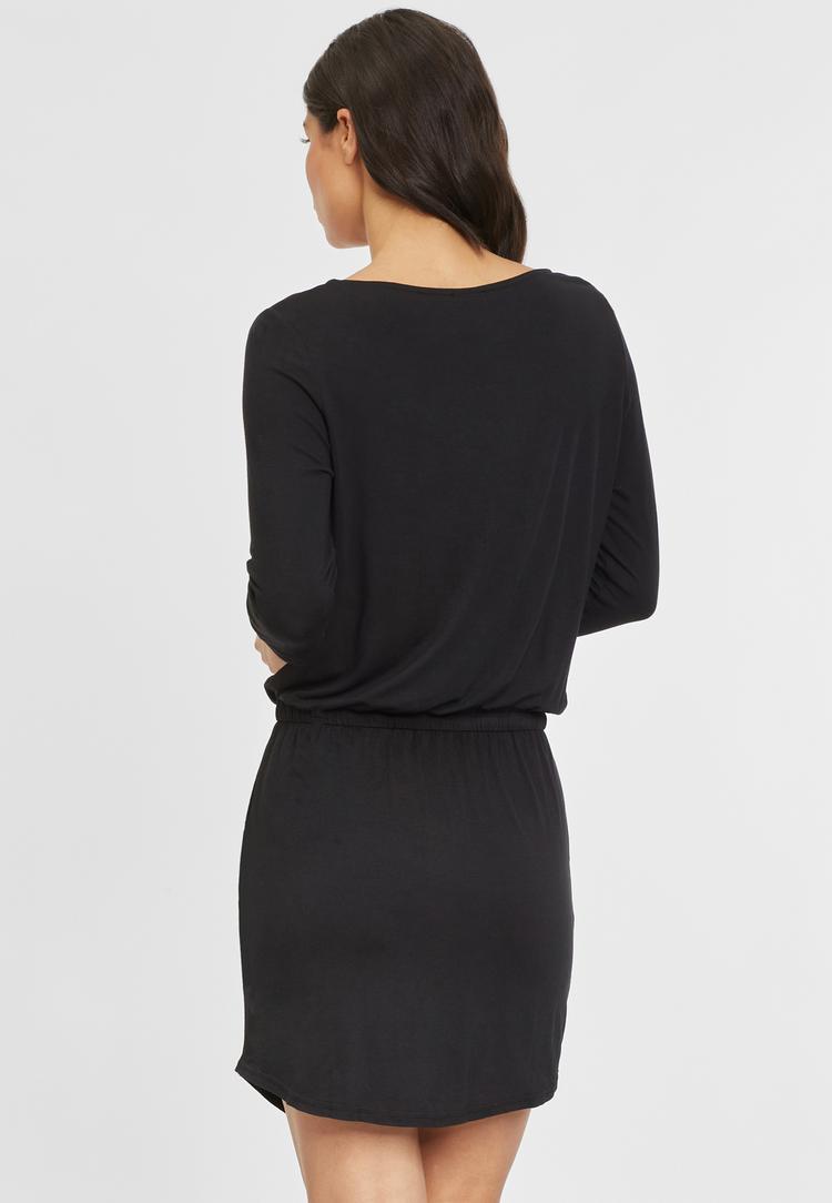 Lascana Lascana Jerseykleid Jerseykleid Damen - schwarz - 1 | SportScheck