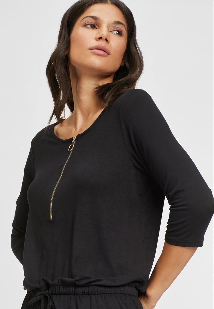 Lascana Lascana Jerseykleid Jerseykleid Damen - schwarz - 1 | SportScheck