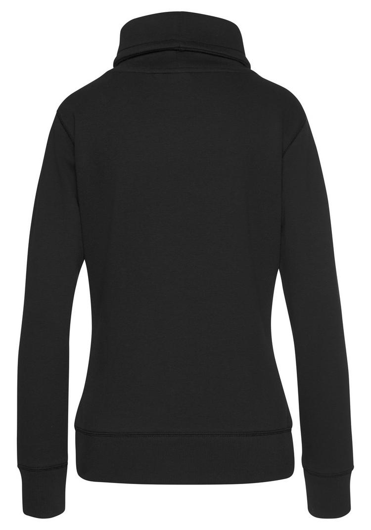 Bench Bench Longsweatshirt Sweatshirt Damen - schwarz - 0 | SportScheck