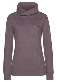 Bench Longsweatshirt Sweatshirt Damen mauve-meliert