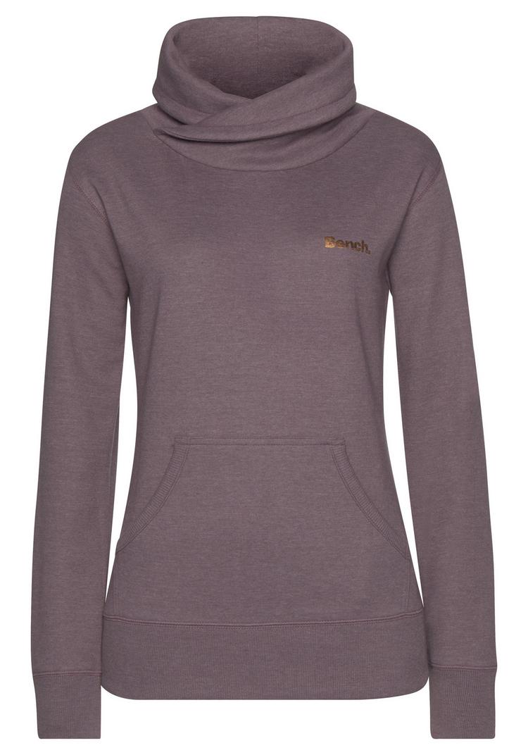 Bench Bench Longsweatshirt Sweatshirt Damen - mauve-meliert - 0 | SportScheck