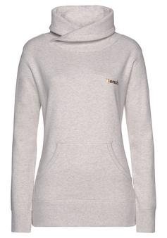 Bench Longsweatshirt Sweatshirt Damen beige-meliert