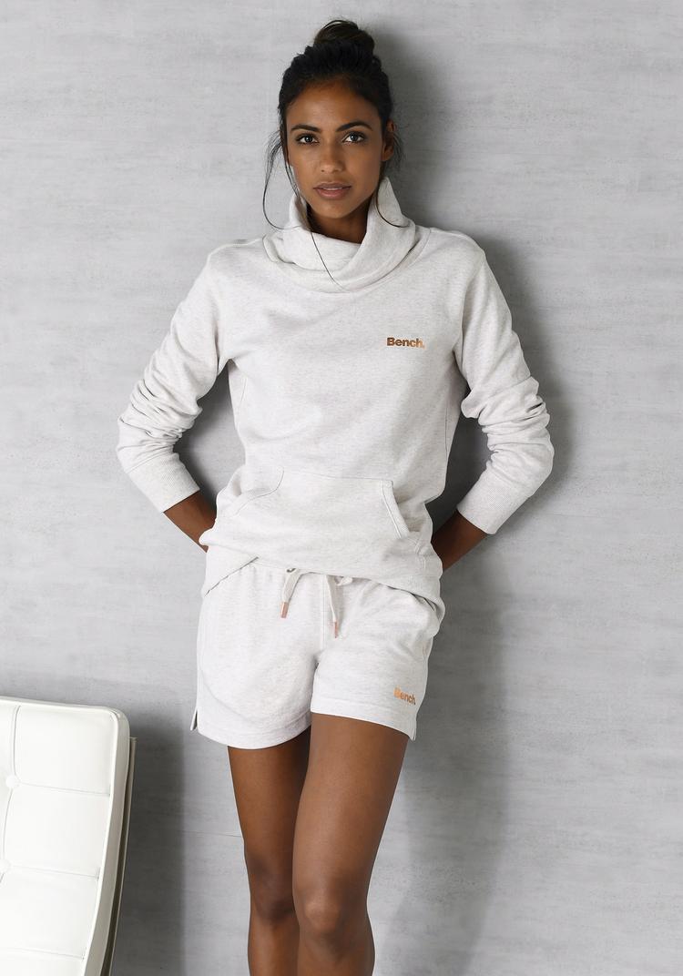 Bench Bench Longsweatshirt Sweatshirt Damen - beige - 1 | SportScheck