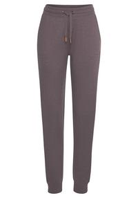 Bench Loungehose Sweathose Damen - mauve-meliert