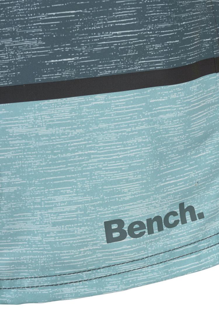 Bench Bench Badeshorts Badehose Herren - schwarz-blau-hellblau - 2 | SportScheck