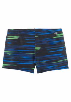 KangaROOS Boxer-Badehose Badeshorts Herren marine-lime