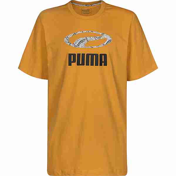 PUMA Snake Pack Graphic T-Shirt Herren gelb