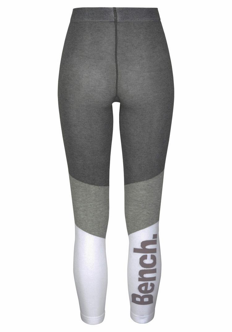 Bench Bench Strickstrumpfleggings Tights Damen - anthrazit - grau - wei&szlig; - 0 | SportScheck