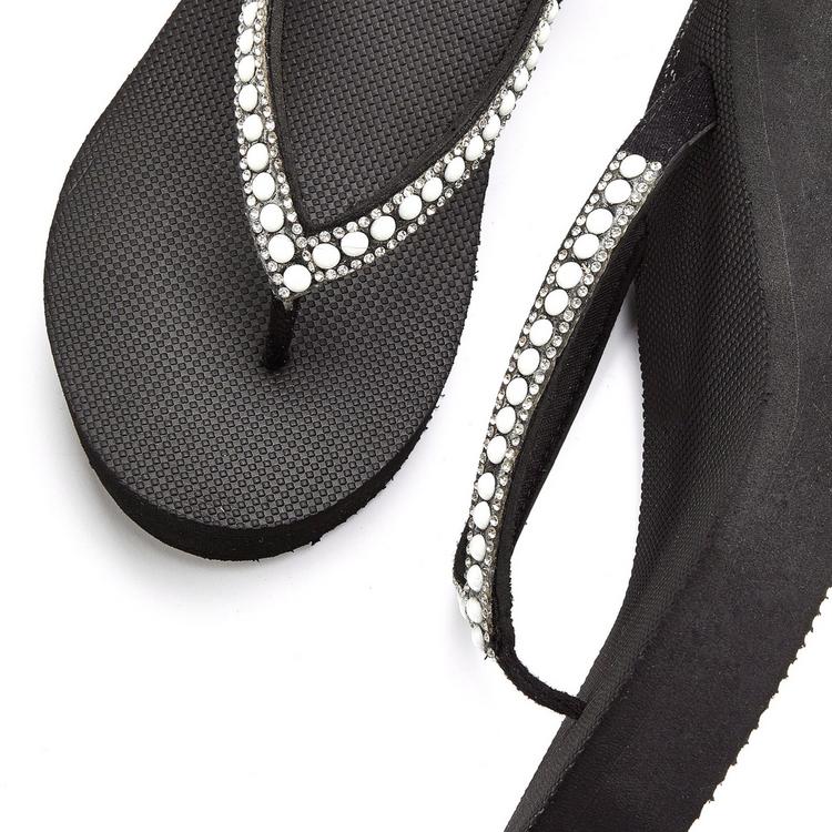 Lascana Lascana Badezehentrenner Zehentrenner Damen - schwarz - 0 | SportScheck