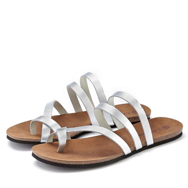 Lascana Lascana Zehentrenner Zehentrenner Damen - silberfarben - 0 | SportScheck