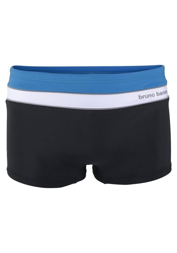 BRUNO BANANI BRUNO BANANI Boxer-Badehose Badehose Herren - schwarz-t&uuml;rkis - 0 | SportScheck