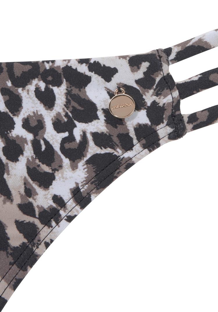 Lascana Lascana Triangel-Bikini Bikini Set Damen - braun-bedruckt - 1 | SportScheck