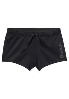 Bench Boxer-Badehose Badeshorts Herren schwarz