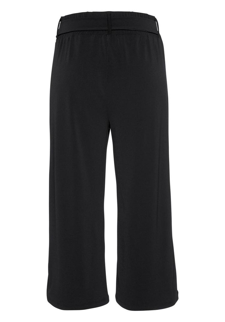 Lascana Lascana Culotte Printhose Damen - schwarz - 0 | SportScheck