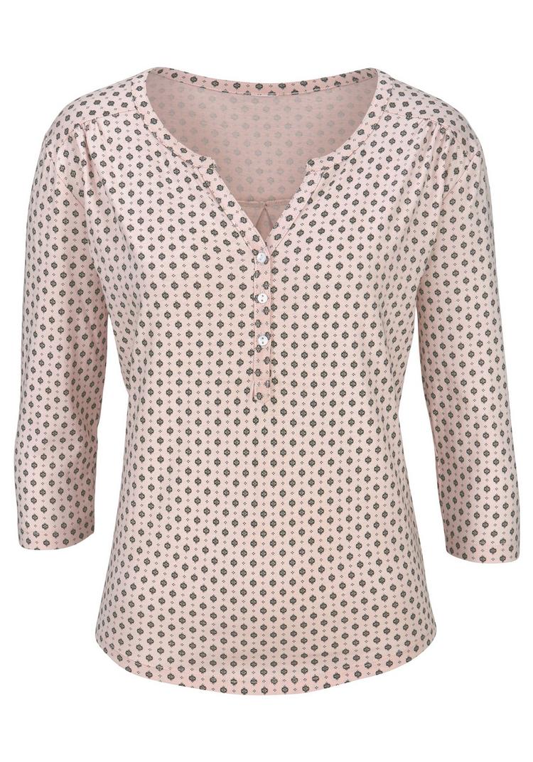 Lascana Lascana Blusenshirt Kurzarmbluse Damen - ros&eacute; - 0 | SportScheck