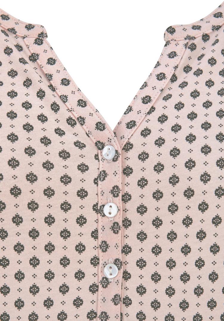 Lascana Lascana Blusenshirt Kurzarmbluse Damen - ros&eacute; - 0 | SportScheck