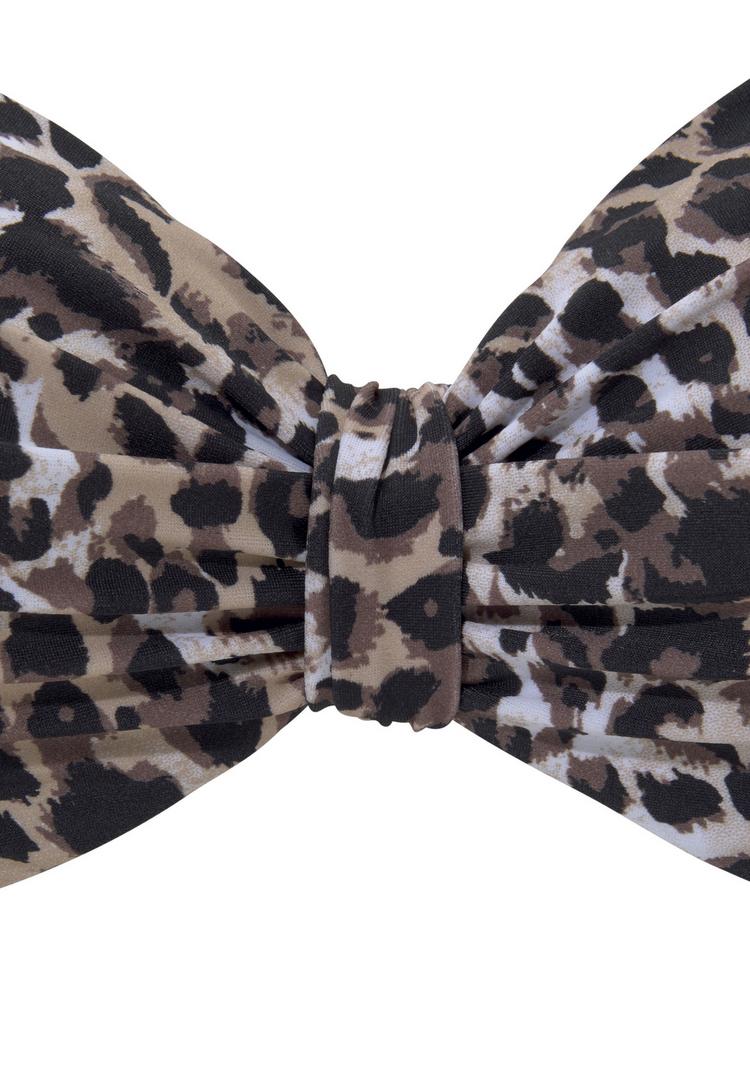 Lascana Lascana B&uuml;gel-Bikini Bikini Set Damen - braun-bedruckt - 3 | SportScheck