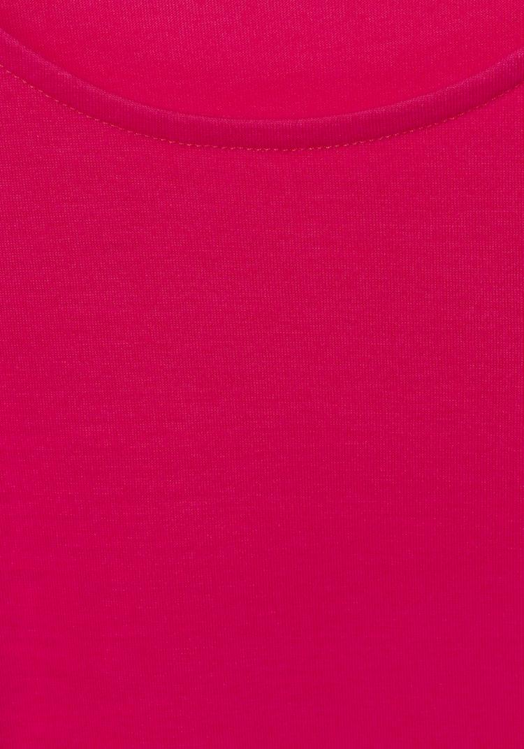 Lascana Lascana Rundhalsshirt T-Shirt Damen - rot - schwarz - 2 | SportScheck