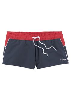KangaROOS Badeshorts Badeshorts Damen marine-hellrot