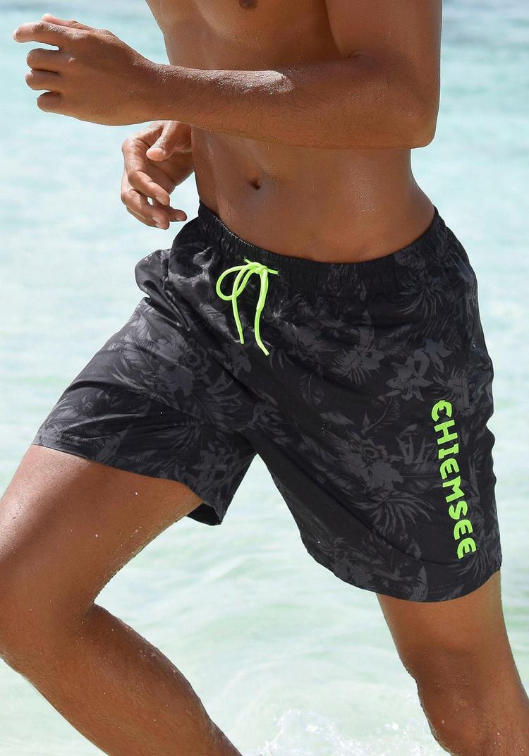 Chiemsee Chiemsee Badeshorts Badehose Herren - schwarz-bedruckt - 1 | SportScheck