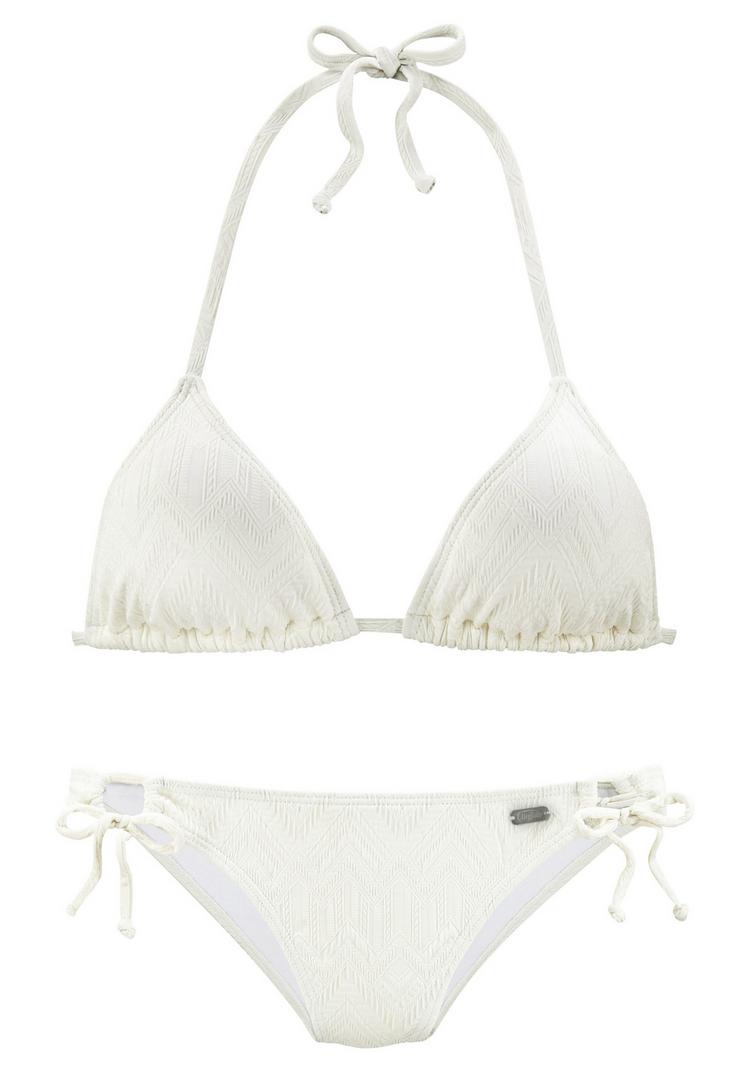Buffalo Buffalo Triangel-Bikini Bikini Set Damen - creme - 0 | SportScheck