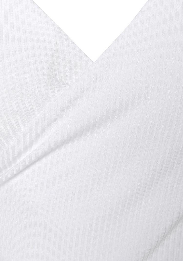 Buffalo Buffalo Kurzarmshirt T-Shirt Damen - wei&szlig; - 4 | SportScheck