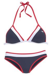 KangaROOS Triangel-Bikini Bikini Set Damen - marine