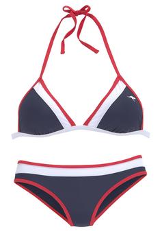 KangaROOS Triangel-Bikini Bikini Set Damen marine