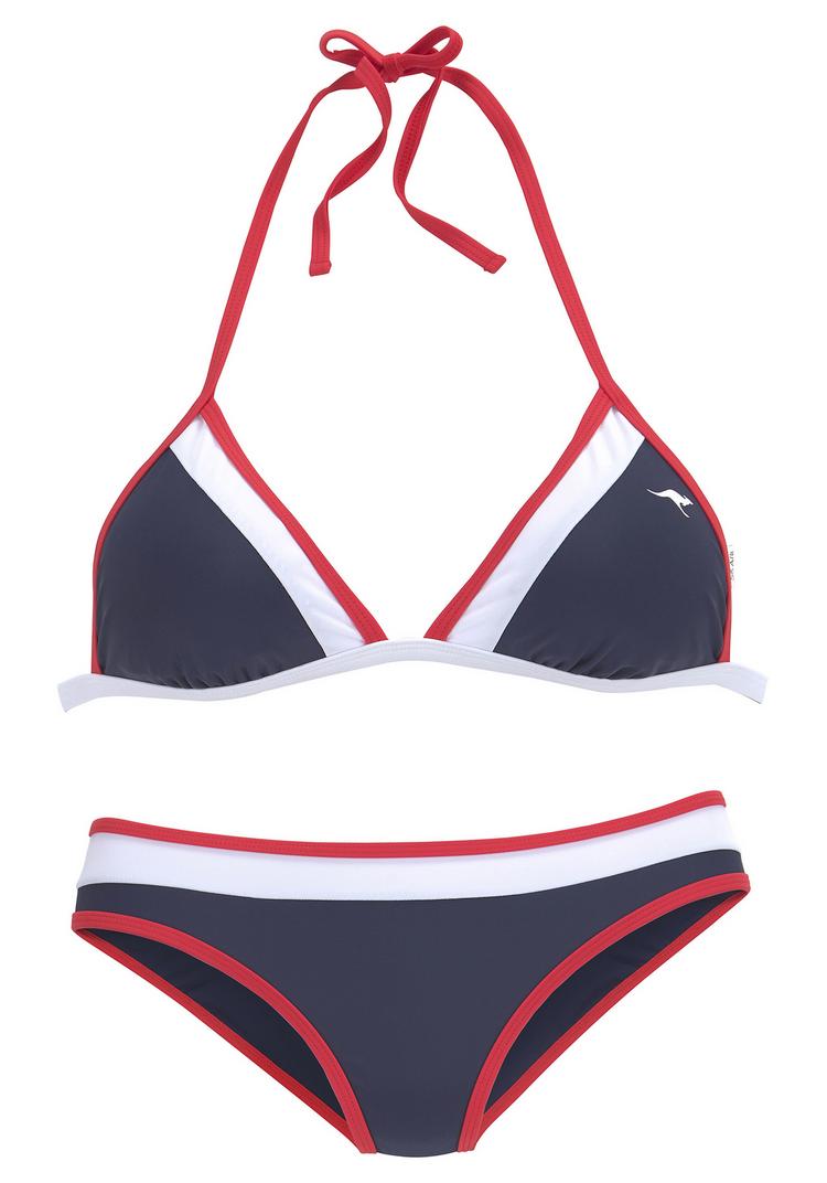 KangaROOS KangaROOS Triangel-Bikini Bikini Set Damen - marine - 0 | SportScheck