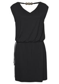 Lascana Jerseykleid Jerseykleid Damen - schwarz