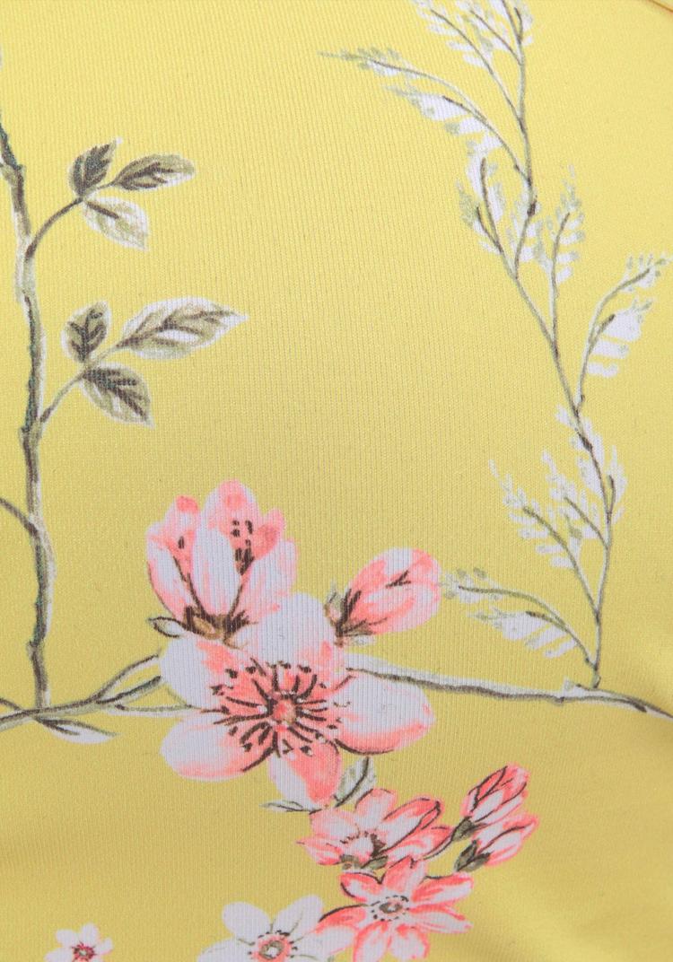 sunseeker sunseeker B&uuml;gel-Bandeau-Bikini-Top Bikini Oberteil Damen - gelb-bedruckt - 2 | SportScheck