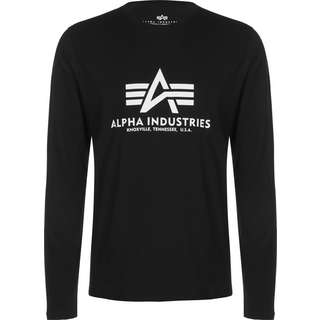 Alpha Industries Basic Longshirt Herren schwarz