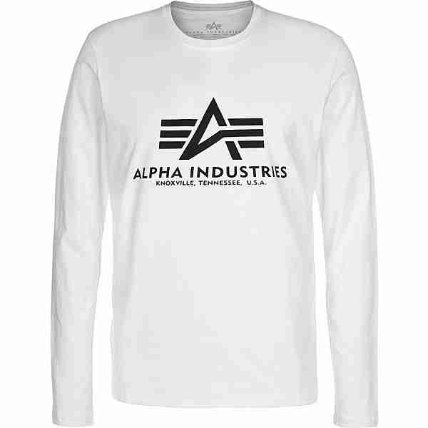 Alpha Industries Basic Longshirt Herren weiß