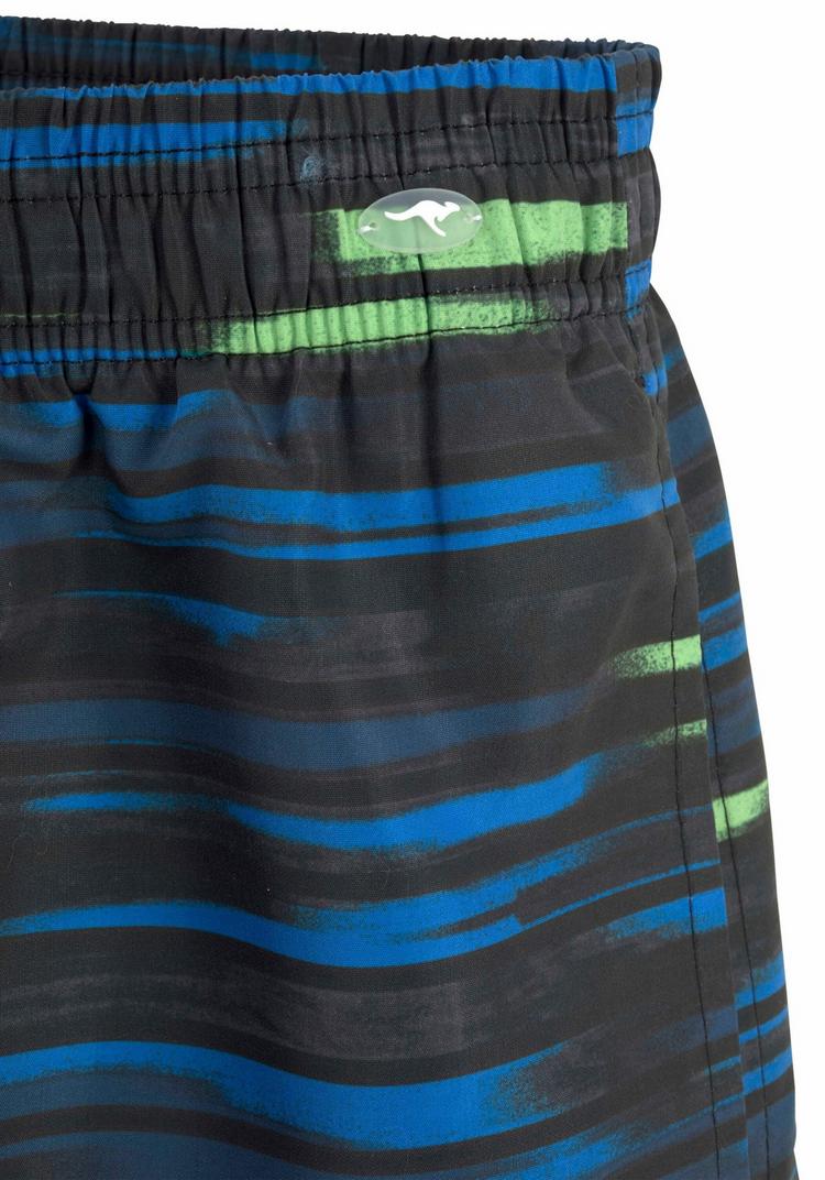 KangaROOS KangaROOS Badeshorts Badehose Herren - marine-lime - 0 | SportScheck