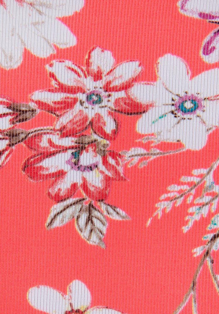 sunseeker sunseeker Highwaist-Bikini-Hose Bikini Hose Damen - orange-bedruckt - 1 | SportScheck