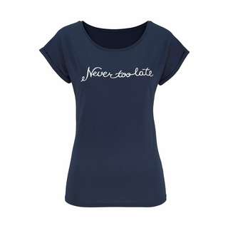 BEACH TIME T-Shirt Damen marine