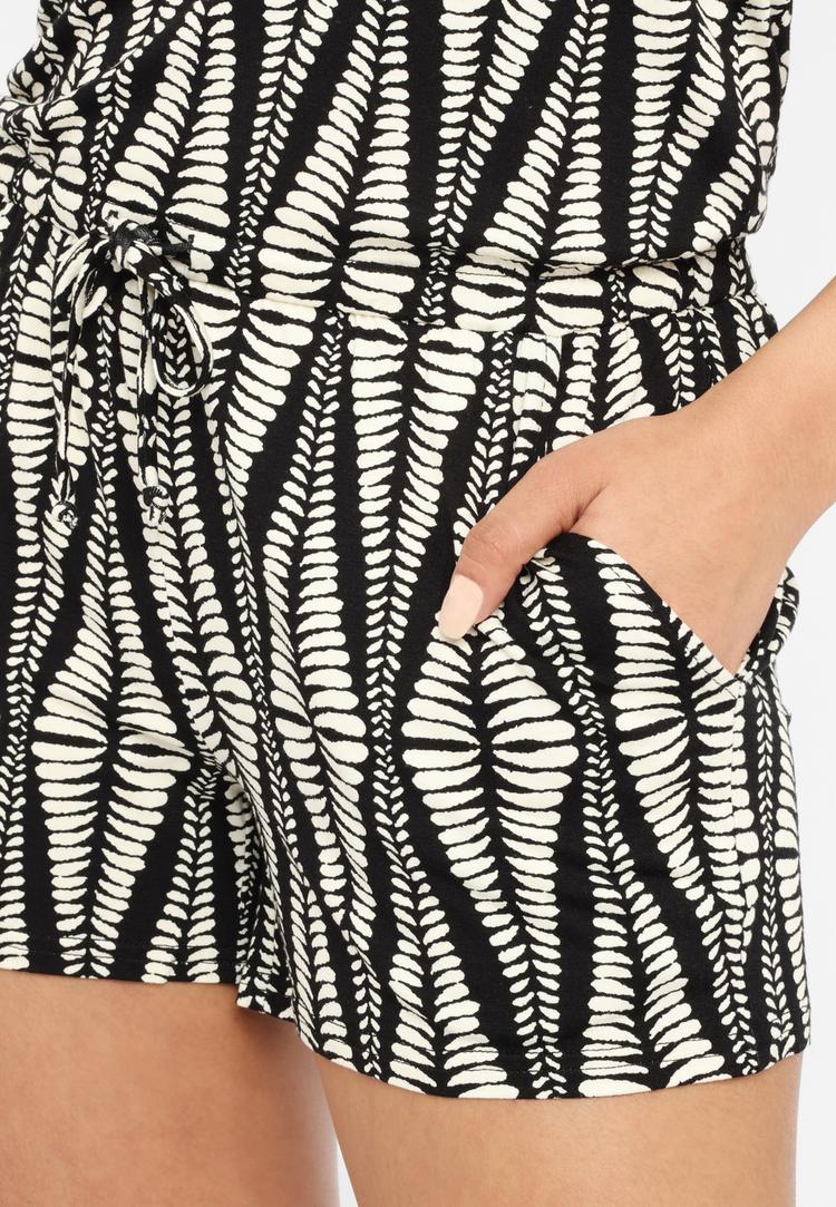 Lascana Lascana Overall Overall Damen - schwarz-sand-bedruckt - 2 | SportScheck