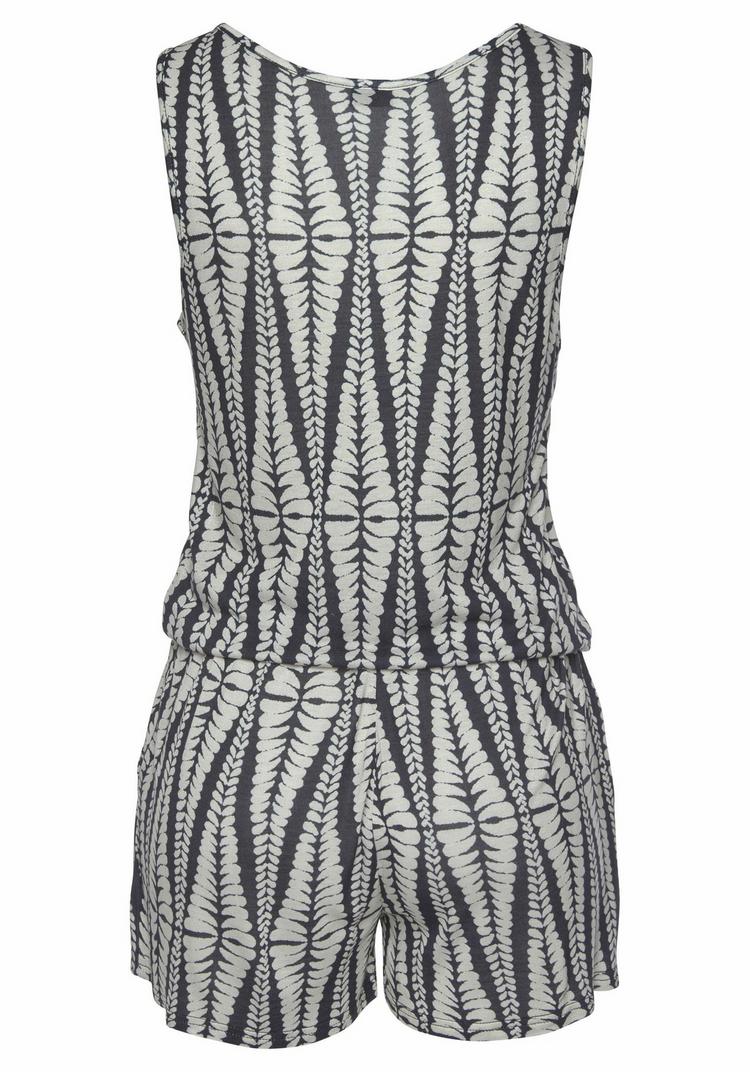 Lascana Lascana Overall Overall Damen - schwarz-sand-bedruckt - 0 | SportScheck