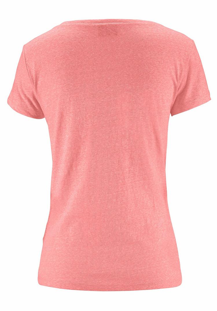 VENICE BEACH VENICE BEACH Strandshirt T-Shirt Damen - neonkoralle-meliert - 0 | SportScheck