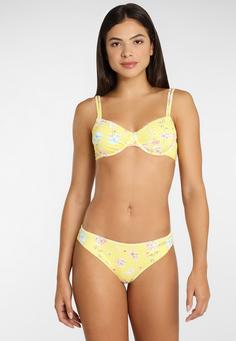 Rückansicht von sunseeker Bikini-Hose Bikini Hose Damen gelb-bedruckt