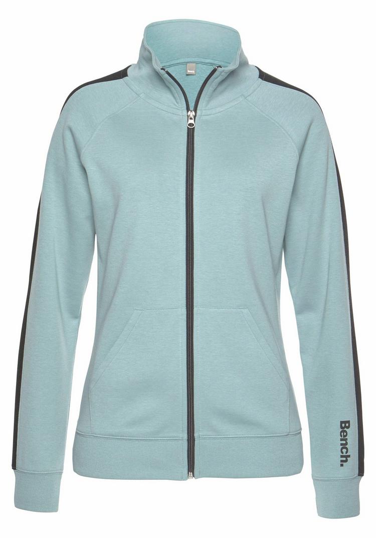 Bench Bench Sweatjacke Sweatjacke Damen - mint-schwarz - 0 | SportScheck