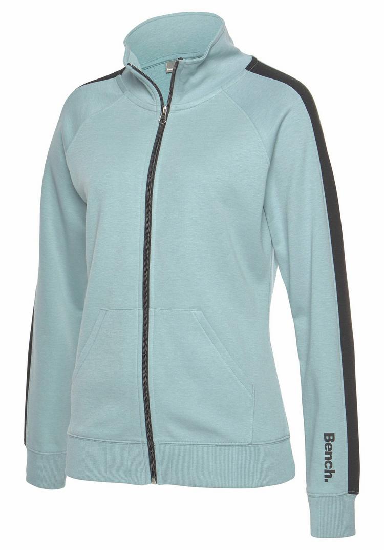 Bench Bench Sweatjacke Sweatjacke Damen - mint-schwarz - 0 | SportScheck
