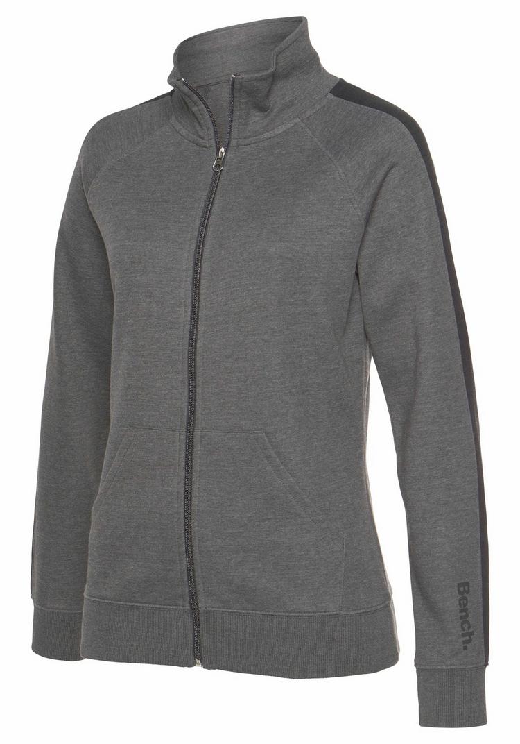 Bench Bench Sweatjacke Sweatjacke Damen - anthrazit - schwarz - 0 | SportScheck