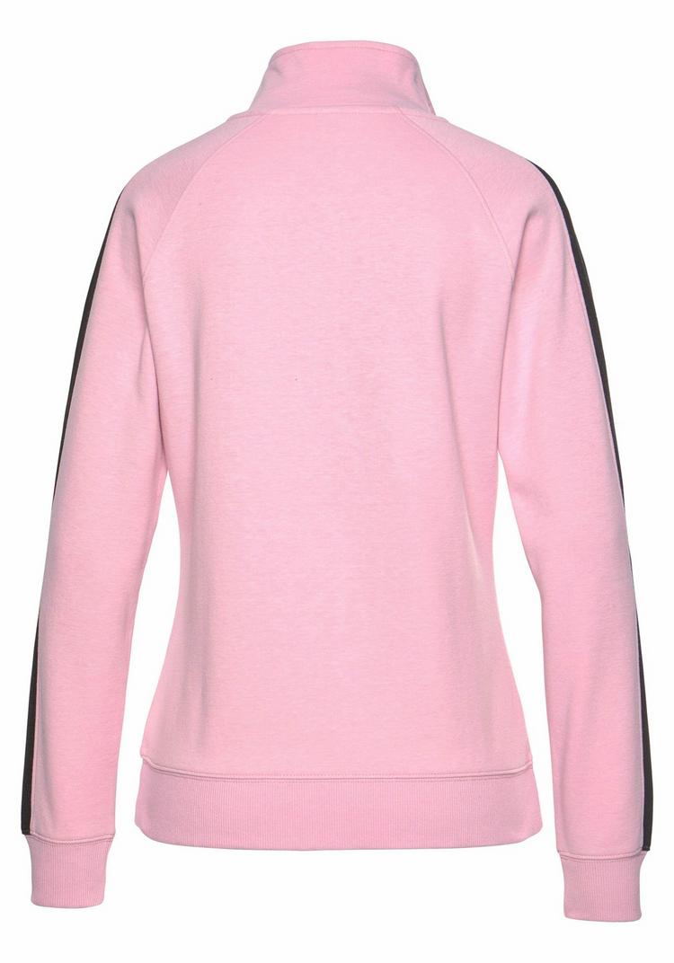 Bench Bench Sweatjacke Sweatjacke Damen - rosa-schwarz - 0 | SportScheck