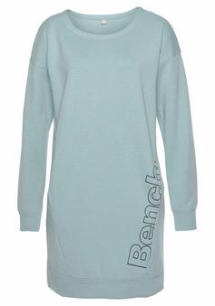 Bench Sweatkleid Jerseykleid Damen mint-schwarz