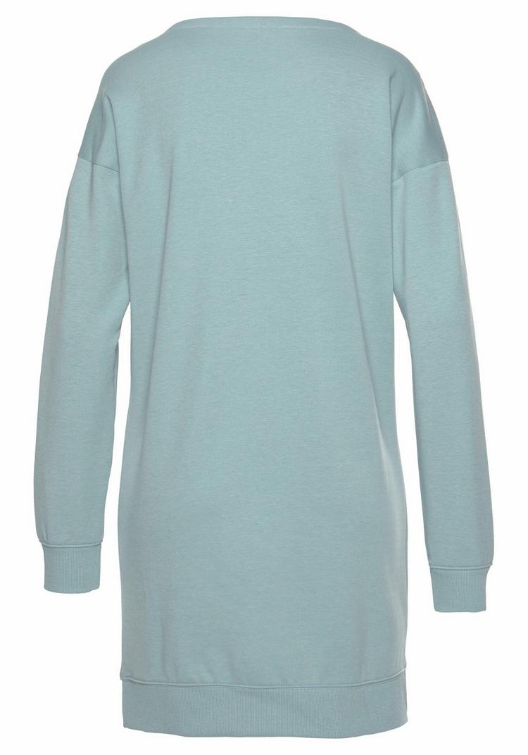 Bench Bench Sweatkleid Jerseykleid Damen - mint-schwarz - 0 | SportScheck