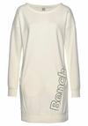 Bench Sweatkleid Jerseykleid Damen - ecru-schwarz